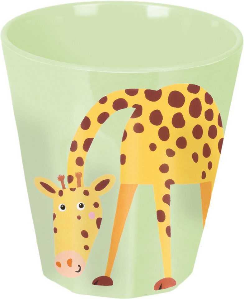 COPPENRATH DIE SPIEGELBURG Kinderbecher Becher Giraffe - Freche Rasselbande, Polypropylen, empfohlen ab 6 Monate von COPPENRATH DIE SPIEGELBURG
