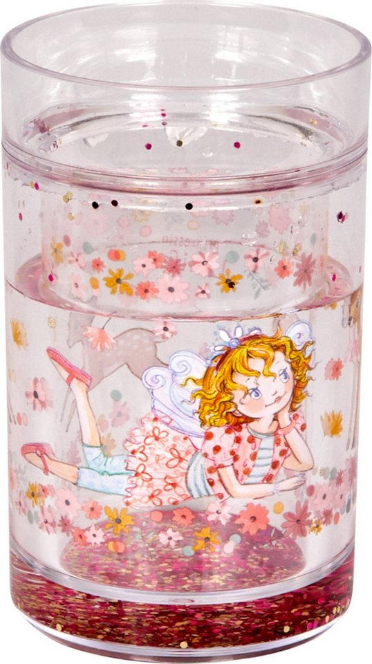 COPPENRATH DIE SPIEGELBURG Kinderbecher Glitzerbecher - Prinzessin Lillifee, mit Glitzer in der Doppelwand von COPPENRATH DIE SPIEGELBURG