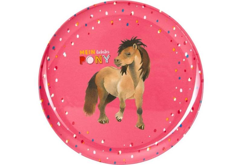 COPPENRATH DIE SPIEGELBURG Kindergeschirr-Set 16632 Melamin-Teller Mein kl. Ponyhof von COPPENRATH DIE SPIEGELBURG