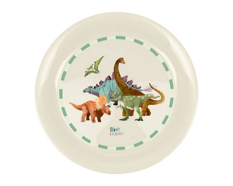 COPPENRATH DIE SPIEGELBURG Kindergeschirr-Set Coppenrath 21970 - Die Spiegelburg - Dino Friends - Teller Dino Friend von COPPENRATH DIE SPIEGELBURG