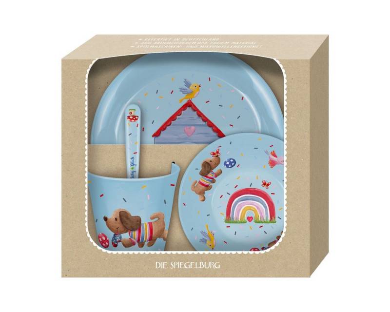 COPPENRATH DIE SPIEGELBURG Kindergeschirr-Set Coppenrath 22041 - Die Spiegelburg - BabyGlück - Geschirr Geschenkset von COPPENRATH DIE SPIEGELBURG