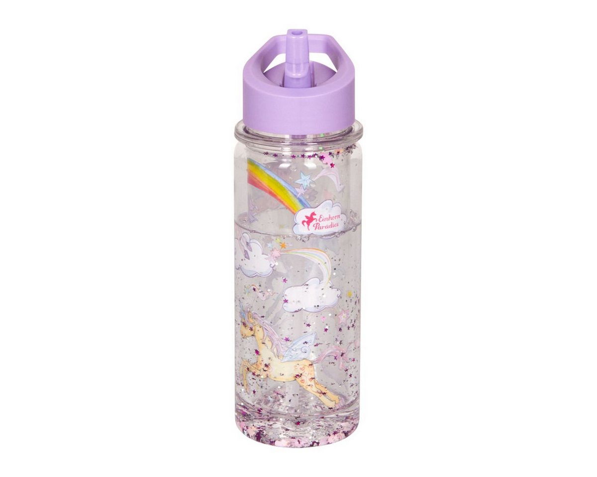 COPPENRATH DIE SPIEGELBURG Kindergeschirr-Set Die Spiegelburg 21932 - Einhorn-Paradies - Glitzer-Trinkflasche (0,3l) von COPPENRATH DIE SPIEGELBURG