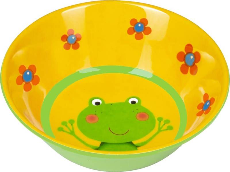 COPPENRATH DIE SPIEGELBURG Kinderschüssel Schale Frosch - Freche Rasselbande von COPPENRATH DIE SPIEGELBURG