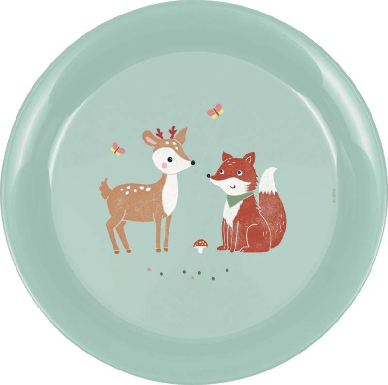 COPPENRATH DIE SPIEGELBURG Kunststoffteller Teller Fuchs & Reh - Little Wonder, (1 St), bruchsicher und leicht zu reinigen von COPPENRATH DIE SPIEGELBURG