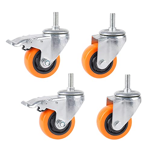 Castor 75mm Rollen M12 x 30 mm Gewindestange 4er Pack 90 kg Castor 75mm Rollen M12 x 30 mm Gewindestange 4er Pack 90 kg von COQALINEX