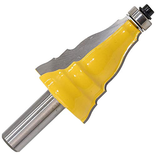 Hartmetall-Schaftfräser, Fräser Router Bit Crown Molding Tür Fenster Gehäuse 1/2-zoll Schaft Wolfram Hartmetall von COQALINEX