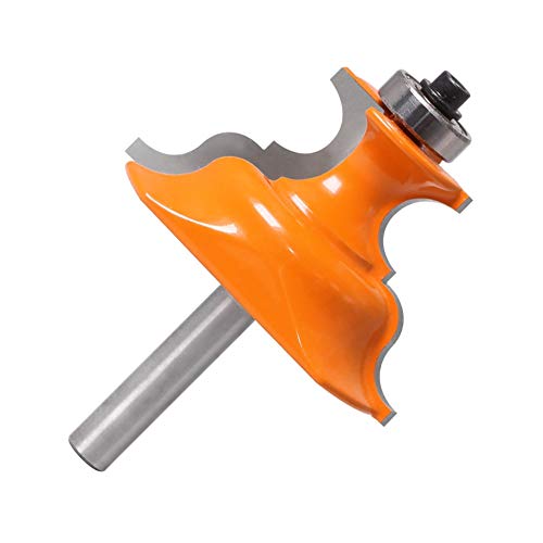 Hartmetall-Schaftfräser, Wolframkarbid 8mm Schaft Sockel Basis Router Bit Architektonische Form Schrank Tür Hartmetall-Schaftfräser, Wolframkarbid 8mm Schaft Sockel Basis Router Bit Architektonische Form Schrank Tür von COQALINEX