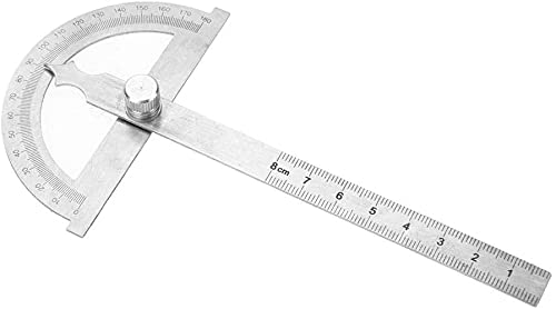 Winkelmesser, Winkellineal, Winkelmesser aus Edelstahl mit Befestigungsart Winkelmesser Winkellineal Winkelmesser Winkelmesser von COQALINEX