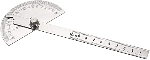 Winkelsucher, Winkellineal, Hochpräziser Winkelmesser, Multifunktions-Winkellineal, Winkellineal aus Edelstahl, Winkelmesser mit Industrieindexlineal von COQALINEX