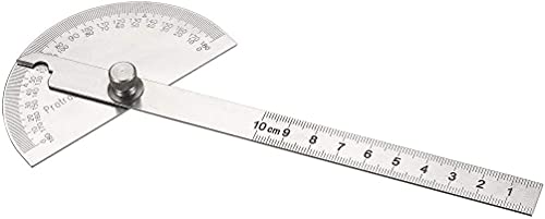 Winkelsucher, Winkellineal, Hochpräziser Winkelmesser, Multifunktions-Winkellineal, Winkelmesser aus Edelstahl, Winkellineal for die Holzbearbeitung, Winkelmesser mit Industrieindexlineal von COQALINEX