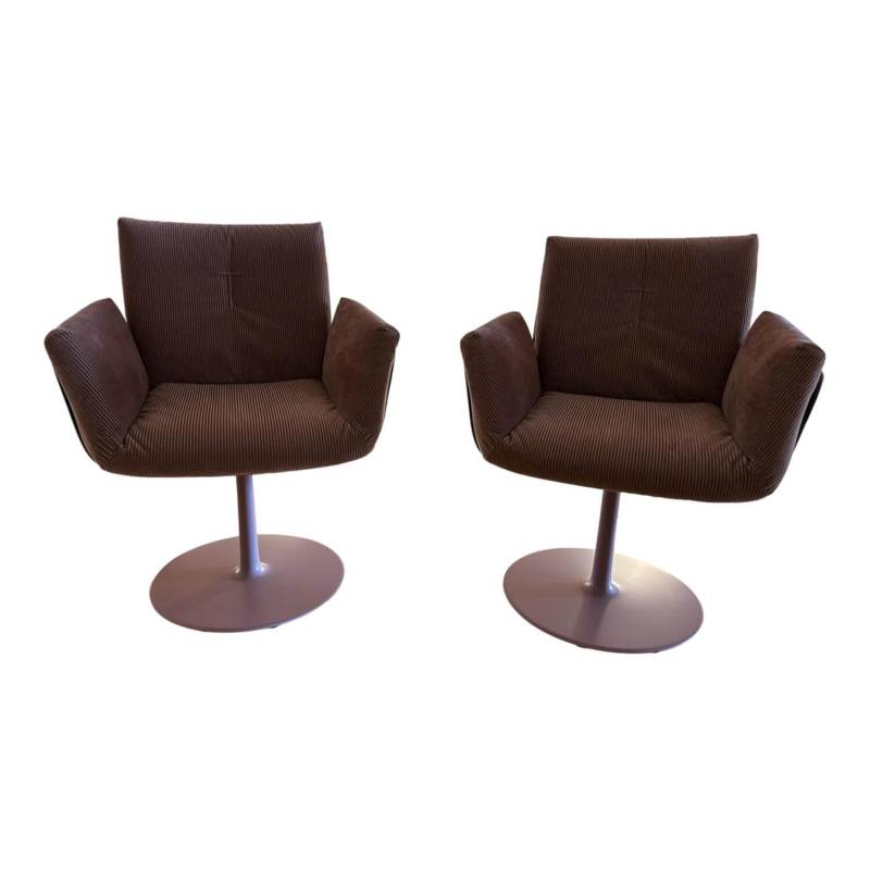 2er-Set Alvo Stoff 9075 Altrose Tellerfuß von COR