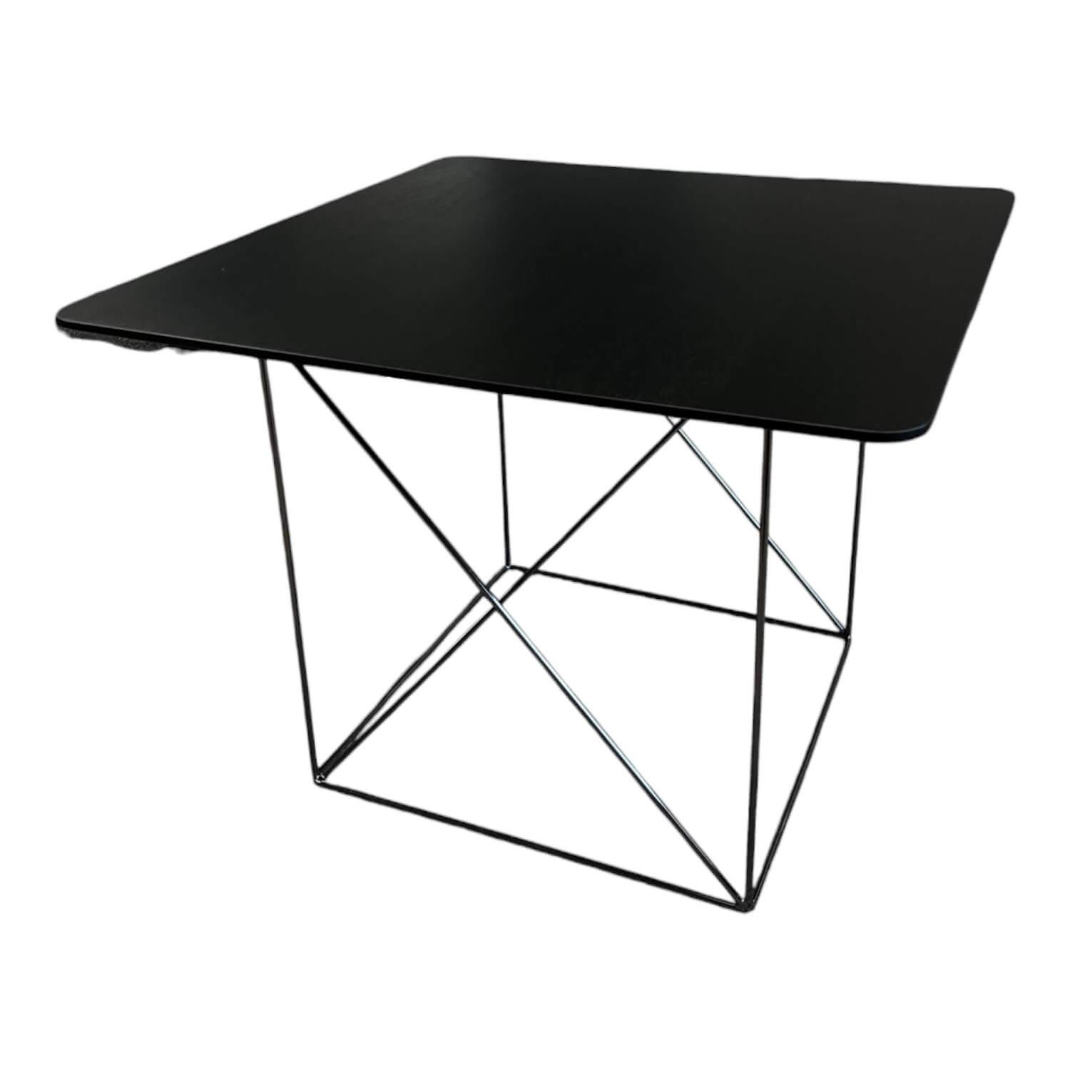Beistelltisch Pilotis T 7760 Tischplatte Massivholz Eiche Schwarz Dunkel Lackier... Beistelltisch Pilotis T 7760 Tischplatte Massivholz Eiche Schwarz Dunkel Lackier... von COR