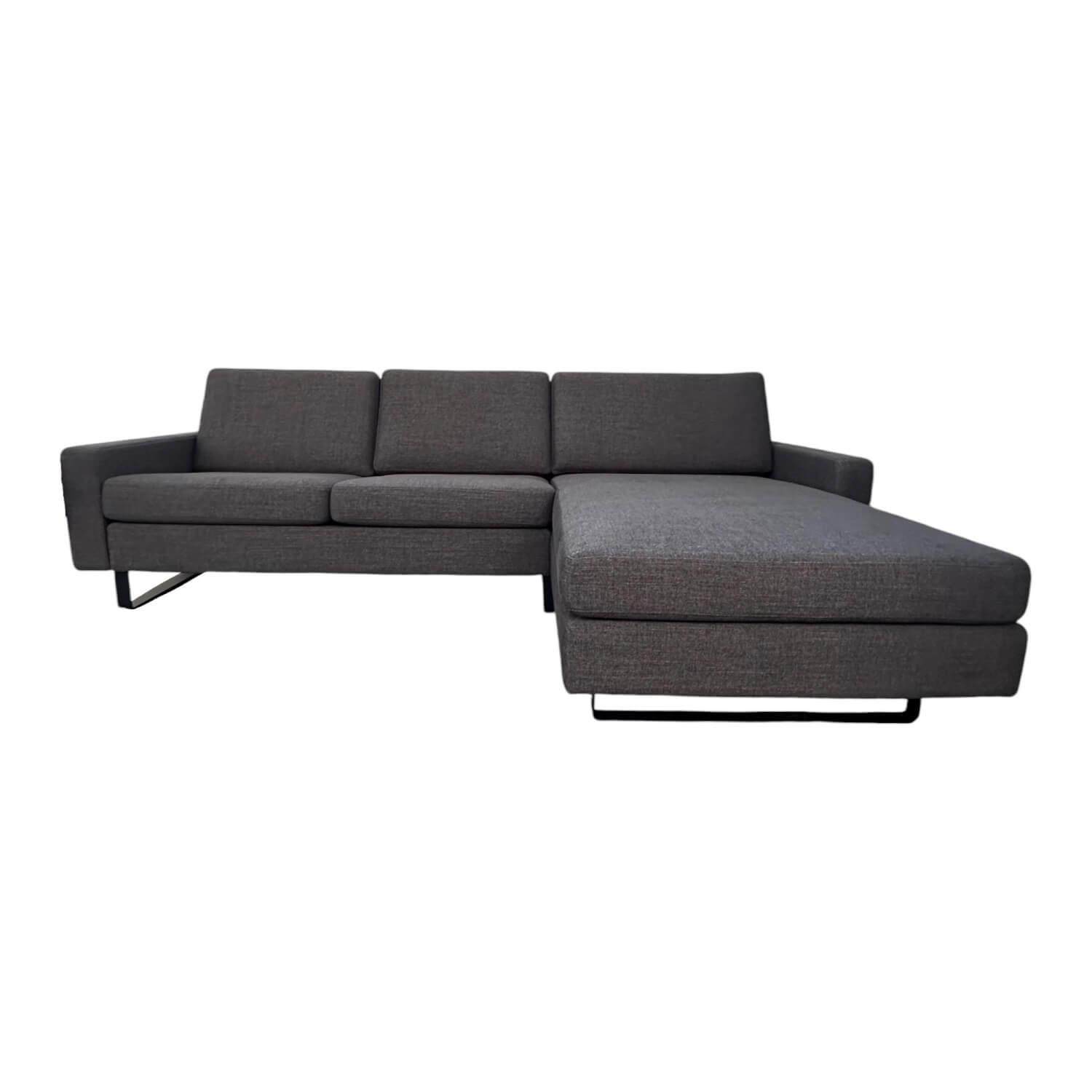 Ecksofa Conseta Stoff 8160 Schwarz Grau Metallkufen P120 Pulverbeschichtet Schwa... Ecksofa Conseta Stoff 8160 Schwarz Grau Metallkufen P120 Pulverbeschichtet Schwa... von COR