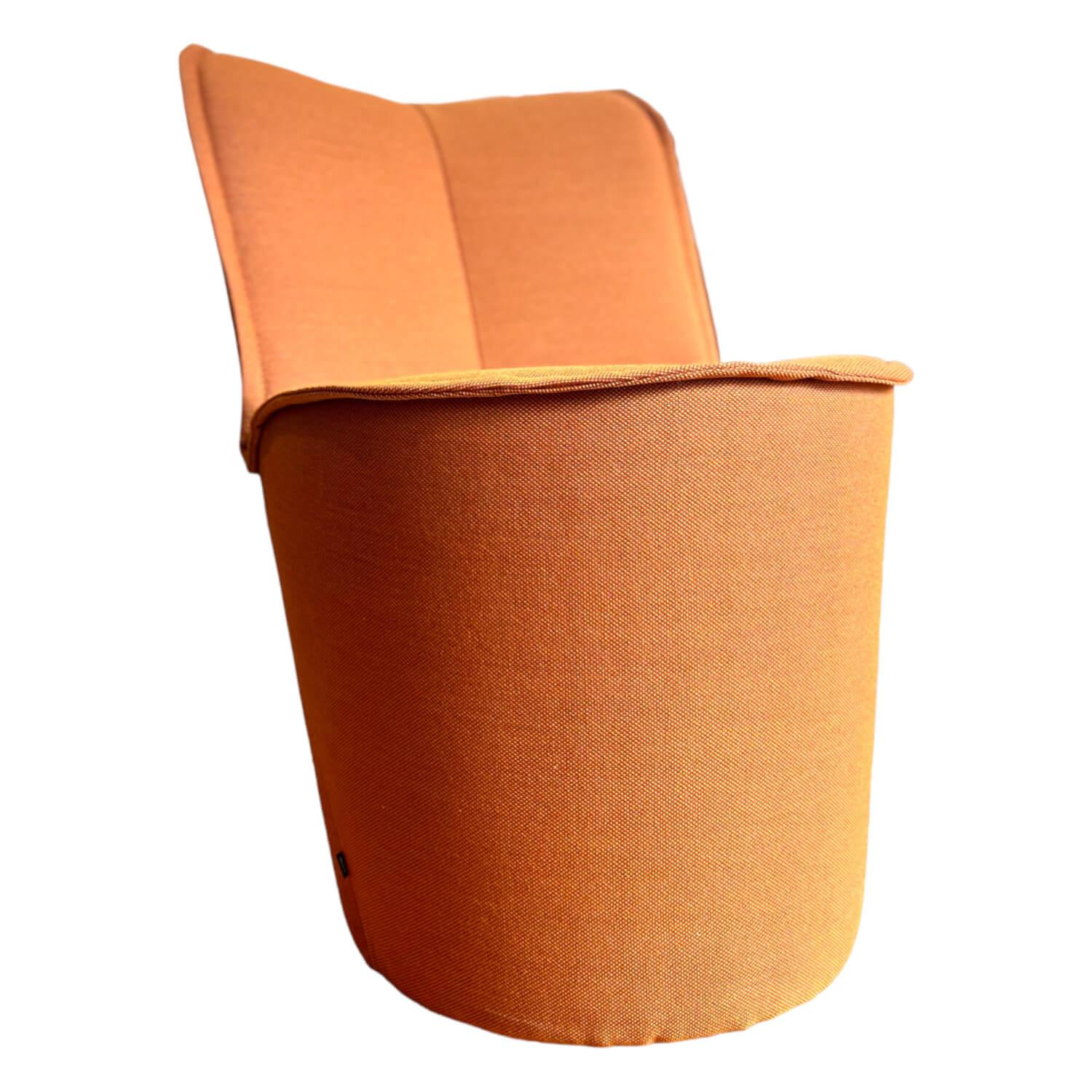 Sessel Nenou Stoff 9583 Orange mit Rückholfeder von COR