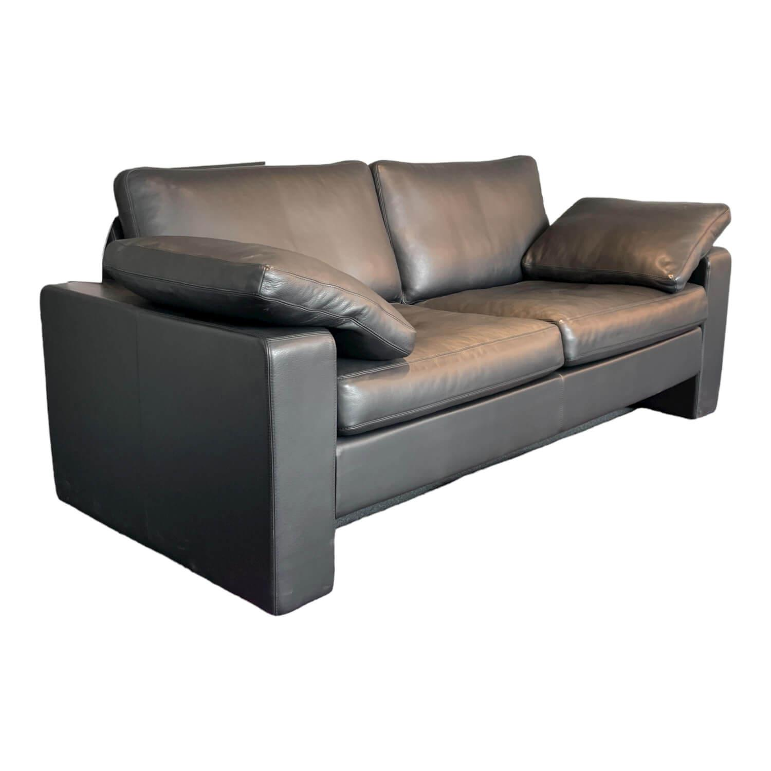 Sofa Conseta Leder 286 Schwarz von COR