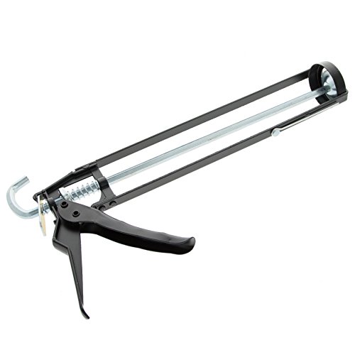 Coral Tools Coral 73050 Essentials Dichtstoff Gun mit Skelett Körper für Mastic Silikon abdichten Patronen c3-c4 310–400 ml – schwarz von CORAL