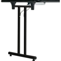 Corbetta Klapptisch Gestell höhenverstellbar Flexo 1 - Breite 400 mm, schwarz - Stapelbares Tisch Gestell höhenverstellbar aus Stahl für kleine von CORBETTA