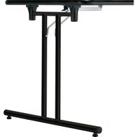 Klapptischgestell Flexo 1 big - Tischbeine schwarz - Breite 800mm - Höhe 710mm für Tischplatten bis 2000x1000mm - Corbetta von CORBETTA