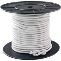 Weißer Spannschuh 10 mm x 40 Meter auf Rolle von CORDERIES TOURNONAISES