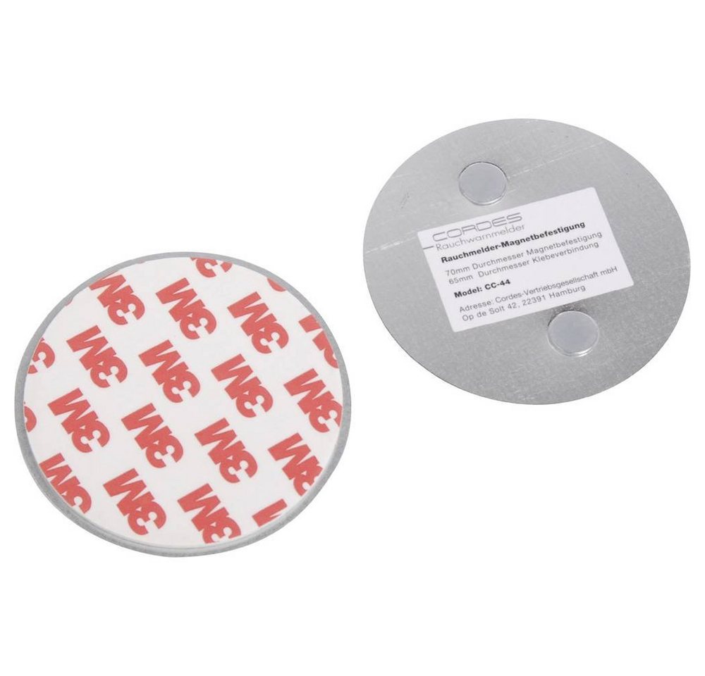 CORDES Cordes CC44 Magnet-Befestigung für Rauchwarnmelder, Ø 70 mm 1044 Rauchmelder CORDES Cordes CC44 Magnet-Befestigung für Rauchwarnmelder, Ø 70 mm 1044 Rauchmelder von CORDES