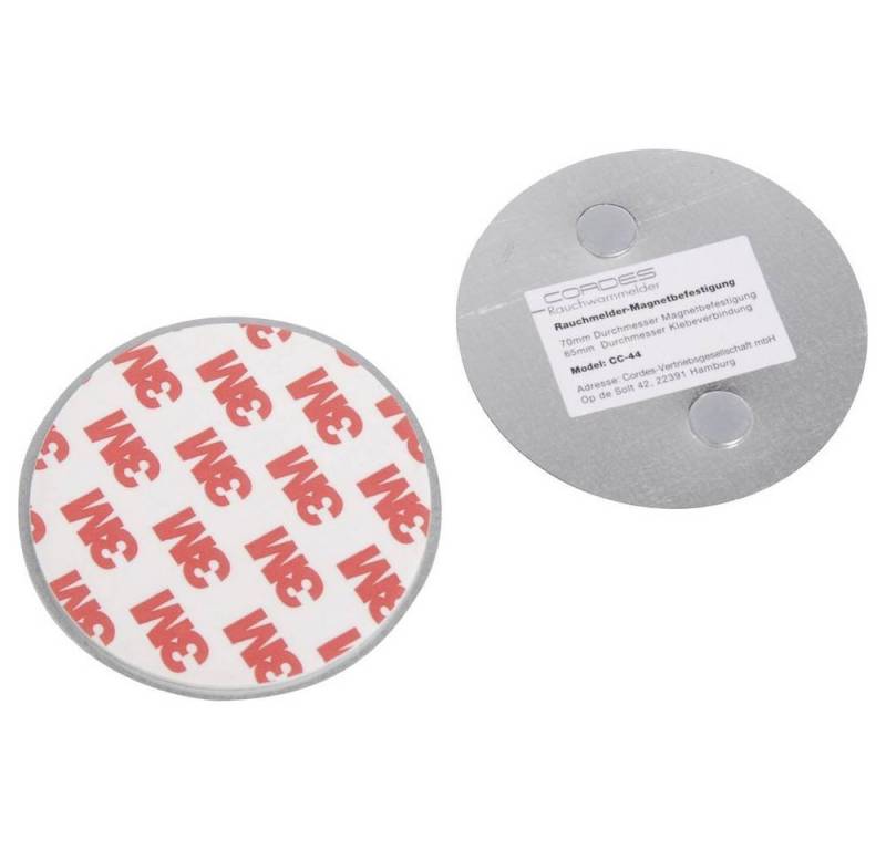 CORDES Cordes CC44 Magnet-Befestigung für Rauchwarnmelder, Ø 70 mm 1044 Rauchmelder CORDES Cordes CC44 Magnet-Befestigung für Rauchwarnmelder, Ø 70 mm 1044 Rauchmelder von CORDES