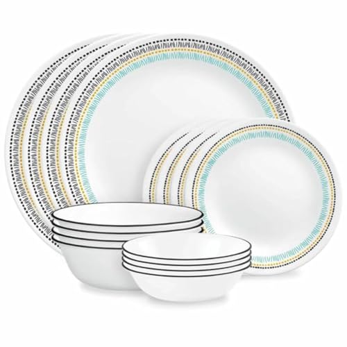 Corelle® Paloma Tafelservice für 4 Personen, 16-teilig von CORELLE