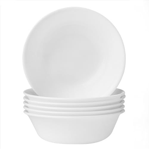 Corelle 1107733 Suppen-/Müslischalen Set, Nicht zutreffend, Winter Frost Weiß von CORELLE