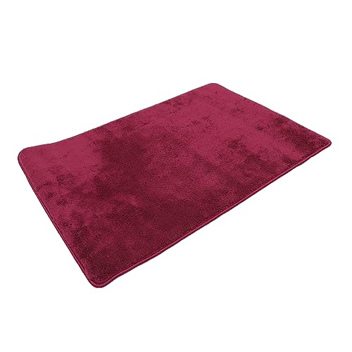 CORHAD 1 Stück Badezimmer Bodenmatte Fußmatte Rutschfester Teppich Einfarbige Matte von CORHAD