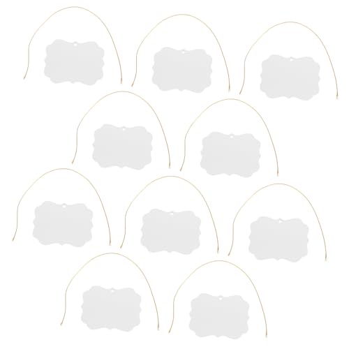 CORHAD 10 Stück Doppelseitige Sublimations-holzanhänger Blanko Leicht Glatte Oberfläche für DIY Bastelprojekte Vielseitig Nutzbare Hängeetiketten für Detailreiche Wärmeübertragungen von CORHAD