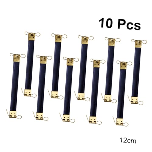 CORHAD 10 Stück Teiliges Metall Federklammern Innenliegend Ersatz Federverschlüsse für Handtaschen DIY Zubehör für Ledertaschen Canvas und Stoff Antike Bronze Farbe Flexibel und Robust CORHAD 10 Stück Teiliges Metall Federklammern Innenliegend Ersatz Federverschlüsse für Handtaschen DIY Zubehör für Ledertaschen Canvas und Stoff Antike Bronze Farbe Flexibel und Robust von CORHAD