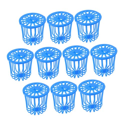 CORHAD 10 Stück Teiliges Papageien Futterkorb aus Leichtem Langlebigem Material Praktisches Vogelspielzeug für Artgerechtes Obst Gemüsefüttern Geeignet für Wellensittiche Kanarienvögel von CORHAD