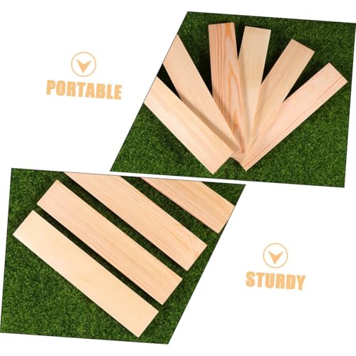 CORHAD 10 Stück Teiliges Rechteckige Pine Wood Boards Präzise Zugeschnittene Holzplatten aus Robustem Kiefernholz Vielseitig für DIY Basteln Fotohintergründe und Partydekoration Geeignet CORHAD 10 Stück Teiliges Rechteckige Pine Wood Boards Präzise Zugeschnittene Holzplatten aus Robustem Kiefernholz Vielseitig für DIY Basteln Fotohintergründe und Partydekoration Geeignet von CORHAD
