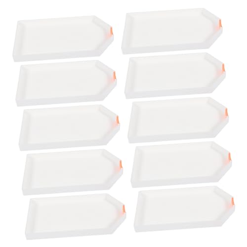 CORHAD 10 Stück Weiße Kunststoff sortiertray für Diamantmalerei mit Großem Fassungsvermögen Robustes Tablett für Strasssteine Perlen und Bastelarbeiten für DIY Schmuck und Kunsthandwerk CORHAD 10 Stück Weiße Kunststoff sortiertray für Diamantmalerei mit Großem Fassungsvermögen Robustes Tablett für Strasssteine Perlen und Bastelarbeiten für DIY Schmuck und Kunsthandwerk von CORHAD