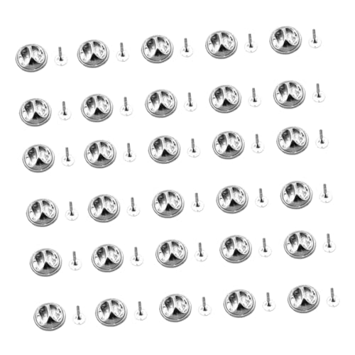 CORHAD 100 Sätze Anstecknadeln mit Schmetterlingsverschluss Robuste Legierung Pins für Broschen Abzeichen DIY Schmuckherstellung Ersatz-clutch für Anstecker Vielseitig für Kleidung und CORHAD 100 Sätze Anstecknadeln mit Schmetterlingsverschluss Robuste Legierung Pins für Broschen Abzeichen DIY Schmuckherstellung Ersatz-clutch für Anstecker Vielseitig für Kleidung und von CORHAD