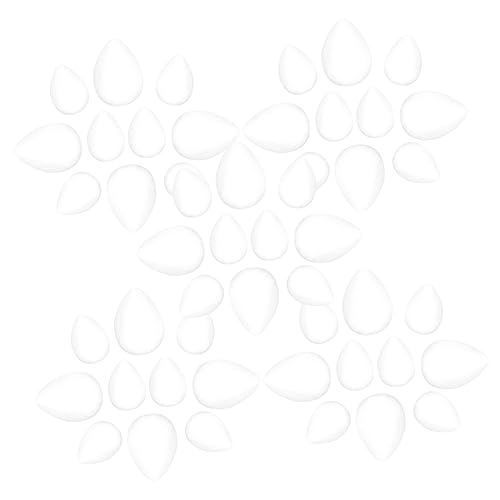 CORHAD 100 Stück Schaumstoffkugeln In Blumenmitte Wassertropfenform Schaumstoffbälle Leere Schaumstoffbälle Leere Schaumstoffbälle Modell DIY Schaumstoffbälle Schaumstoffbälle Für von CORHAD