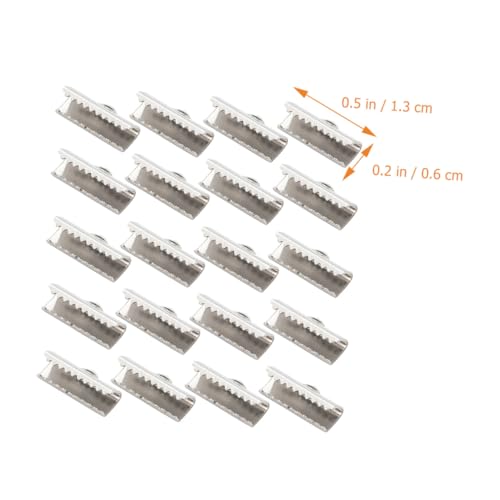 CORHAD 100 Stück Teiliges Edelstahl Kordelende Bandklemme für Schmuckherstellung Korrosionsbeständig Vielseitig Einsetzbar für Armbänder Halsketten DIY Basteln Geeignet für Bänder Leder CORHAD 100 Stück Teiliges Edelstahl Kordelende Bandklemme für Schmuckherstellung Korrosionsbeständig Vielseitig Einsetzbar für Armbänder Halsketten DIY Basteln Geeignet für Bänder Leder von CORHAD