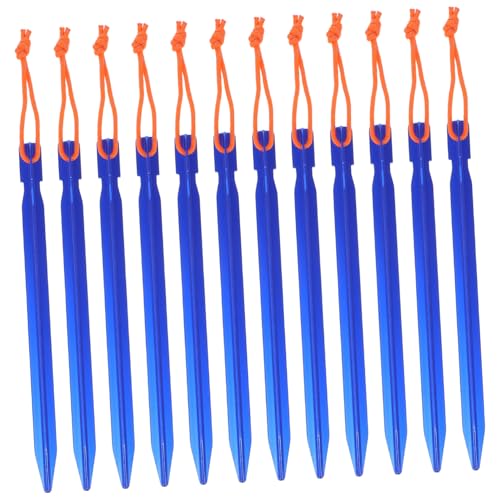 CORHAD 12 Stück Zeltheringe aus Verstärktem Aluminiumlegierung Windresistente Camping Heringe mit Stabilisierendem Seil Langlebige Zeltbefestigungen für Sicheren Halt bei Outdoor Camping CORHAD 12 Stück Zeltheringe aus Verstärktem Aluminiumlegierung Windresistente Camping Heringe mit Stabilisierendem Seil Langlebige Zeltbefestigungen für Sicheren Halt bei Outdoor Camping von CORHAD
