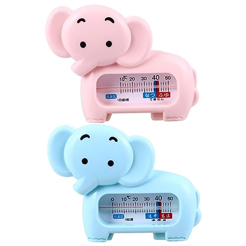 CORHAD 2 Stück Badethermometer Elefantenform Schnelle und Genaue Temperaturanzeige Geeignet für Neugeborene und Kleinkinder Süßes Design Blau CORHAD 2 Stück Badethermometer Elefantenform Schnelle und Genaue Temperaturanzeige Geeignet für Neugeborene und Kleinkinder Süßes Design Blau von CORHAD