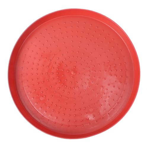 CORHAD 2 Stück Futtertröge für Geflügel rutschfeste Futterplatten für Hühner Enten und Gänse Wiederverwendbare Futterschalen in Rot Praktische Geflügelzubehör Futterbehälter CORHAD 2 Stück Futtertröge für Geflügel rutschfeste Futterplatten für Hühner Enten und Gänse Wiederverwendbare Futterschalen in Rot Praktische Geflügelzubehör Futterbehälter von CORHAD