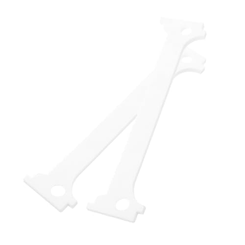 CORHAD 2 Stück Keramik Brennhalter Aluminiumoxid Schmuck Brennstäbe Feuerfeste Brennständer für Töpferwaren und Keramikschmuck Herstellung Langlebig und Praktisch von CORHAD