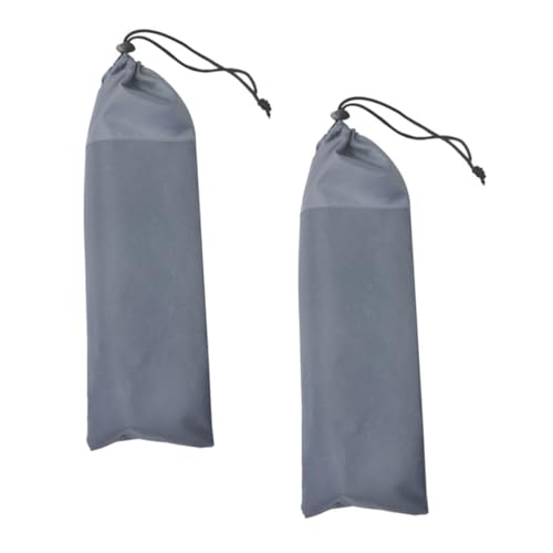 CORHAD 2 Stück Outdoor Zeltheringe Aufbewahrungstasche aus Robustem Oxford Stoff Teiliges Kompakt und Tragbar für Camping Zeltnägel und Windseil Organizer von CORHAD