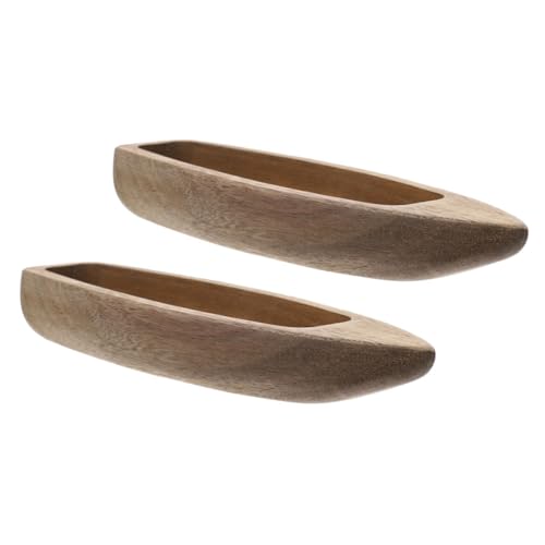 CORHAD 2 Stück Teiliges Holzboot Modellset Unlackiert Robust Zum Bemalen Und Dekorieren Für Wohnzimmer Schlafzimmer Büro Desktop Ornament von CORHAD