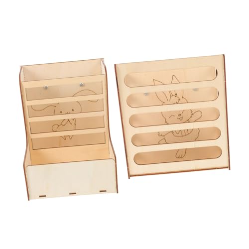 CORHAD 2 Stück Teiliges Kaninchen Futterset Futterstelle und Heuhalter Verschleißfester Halter für Nager Kleintier Zubehör für Hasen Meerschweinchen Chinchilla Käfighalter von CORHAD