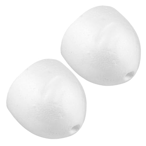 CORHAD 2 Stück Teiliges Schaumstoff Kuchenmodell Form Cake Dummy zum Dekorieren und Üben Vielseitig Verwendbar für Tortendeko Hochzeit und Floristik Hochwertiges Sicheres Bastelmaterial von CORHAD