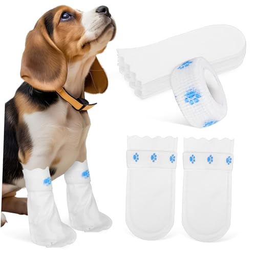 CORHAD 20 Stück Hundestiefelüberzüge Stiefeletten Für Hundepfoten Hundestiefel Für Kleine Hunde Hundestiefel Und Pfotenschutz Welpenstiefel Für Kleine Hunde Hundepfotenschuhe von CORHAD