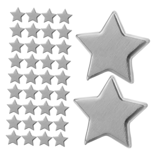 CORHAD 200 Stück Metall Deko Nägel Sternform Mini Zwei Klauen Klammern Kinderfreundlich für DIY Basteln Scrapbooking Kleidung Taschen Langlebige Eisen Fastener CORHAD 200 Stück Metall Deko Nägel Sternform Mini Zwei Klauen Klammern Kinderfreundlich für DIY Basteln Scrapbooking Kleidung Taschen Langlebige Eisen Fastener von CORHAD