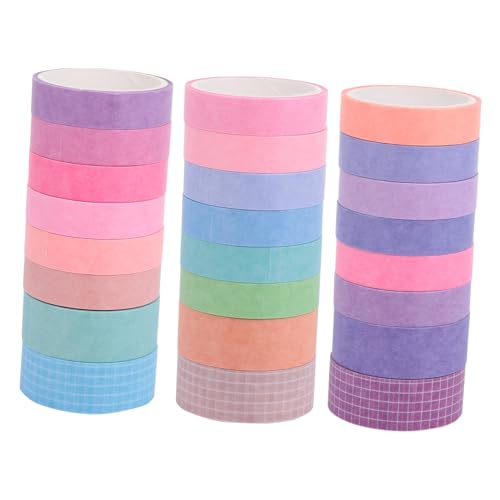 CORHAD 24 Rollen Teiliges Washi Tape Set Bunte Dekorative Klebebänder für DIY Bastelprojekte Ablösbar ohne Rückstände Vielseitig für Scrapbooking Tagebuch und Partydekoration Geeignet CORHAD 24 Rollen Teiliges Washi Tape Set Bunte Dekorative Klebebänder für DIY Bastelprojekte Ablösbar ohne Rückstände Vielseitig für Scrapbooking Tagebuch und Partydekoration Geeignet von CORHAD