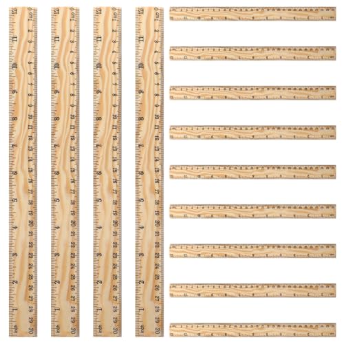 CORHAD 26 Stück Teiliges Bambus Holzlineal Doppelseitiges Schneidermaßband für Näharbeiten DIY zollstock Praktisches Messwerkzeug für und Bastler CORHAD 26 Stück Teiliges Bambus Holzlineal Doppelseitiges Schneidermaßband für Näharbeiten DIY zollstock Praktisches Messwerkzeug für und Bastler von CORHAD