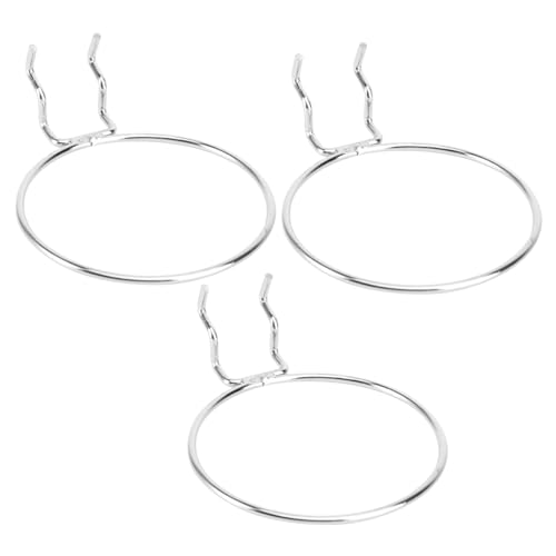 CORHAD 3 Stück Teiliges Rundes Edelstahl Tassenhalter Rostfrei Platzsparend Installieren Modisches Design für Küche Wohnzimmer und Ladendisplay Silberfarben CORHAD 3 Stück Teiliges Rundes Edelstahl Tassenhalter Rostfrei Platzsparend Installieren Modisches Design für Küche Wohnzimmer und Ladendisplay Silberfarben von CORHAD