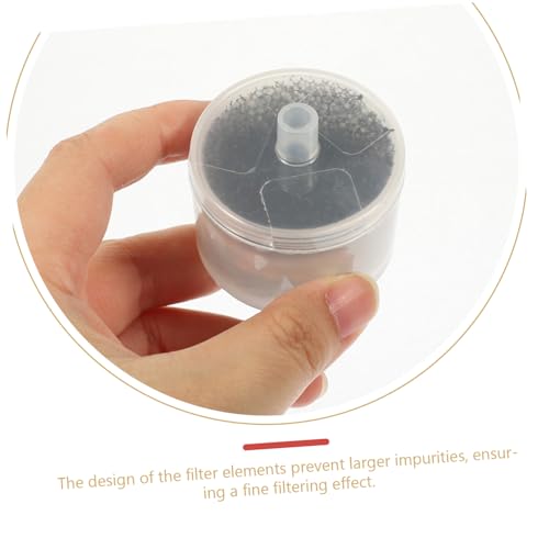 CORHAD 4 Stück Teiliges Katzenbrunnen Filterset Aktivkohle Wasserfilter für Katzen Trinkbrunnen Ersatzfilter für Haustier Wasserspender Hochwirksames Filtersystem gegen Haar Schmutz für von CORHAD